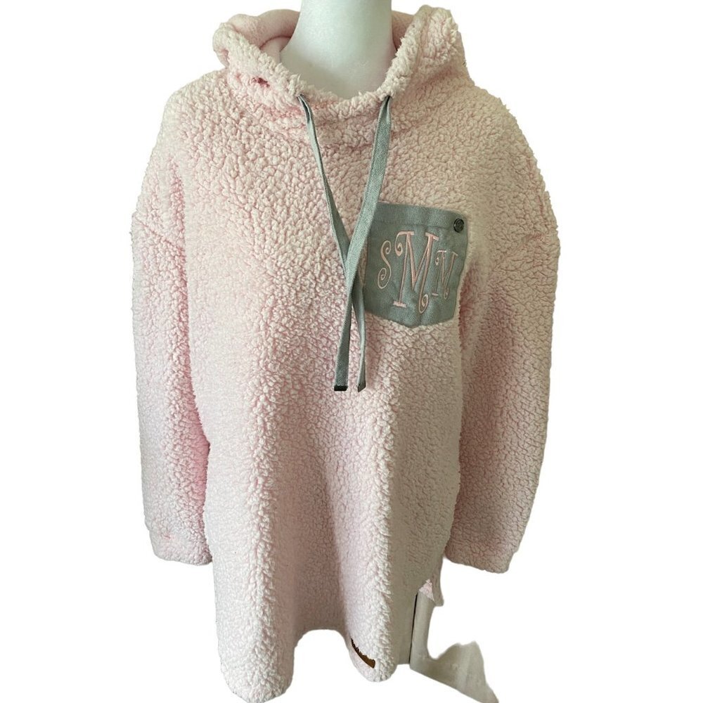 Marley Lilly Sherpa Type Hoodie Sweatshirt Size S/M